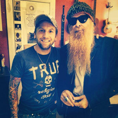 Jake Scherer  and Billy Gibbons