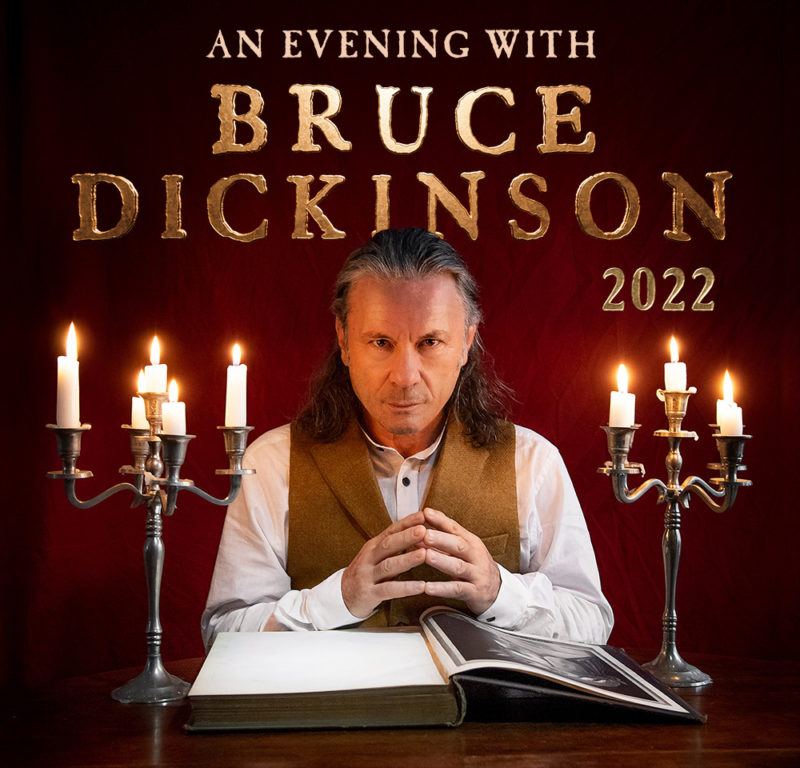 Iron Maiden's Bruce Dickinson Spoken Word Tour 2022