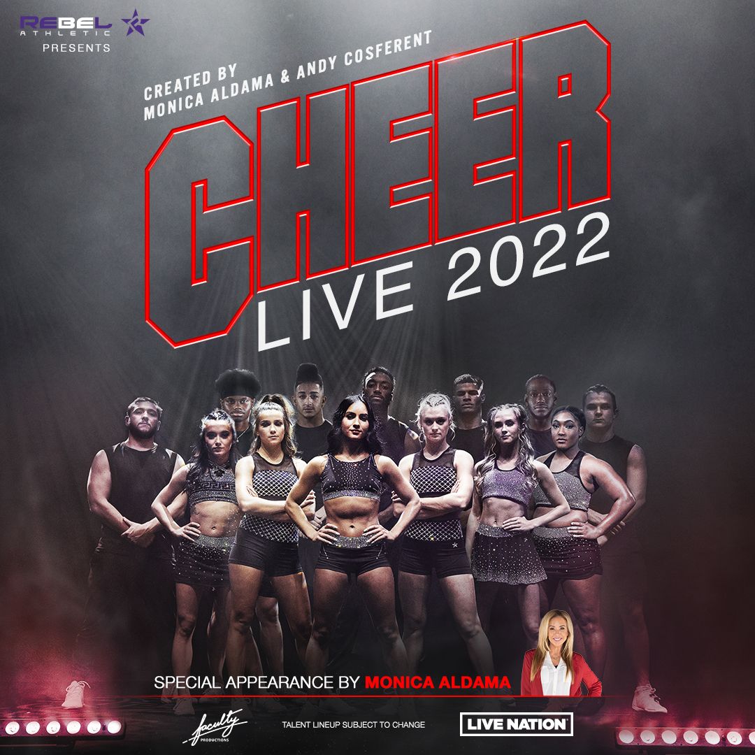 CHEER LIVE 2022 TOUR AllStar Cast of Netflix’s Iconic Series To Take