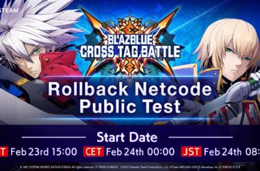 BlazBlue: Cross Tag Battle Rollback Netcode Arrives April 2022