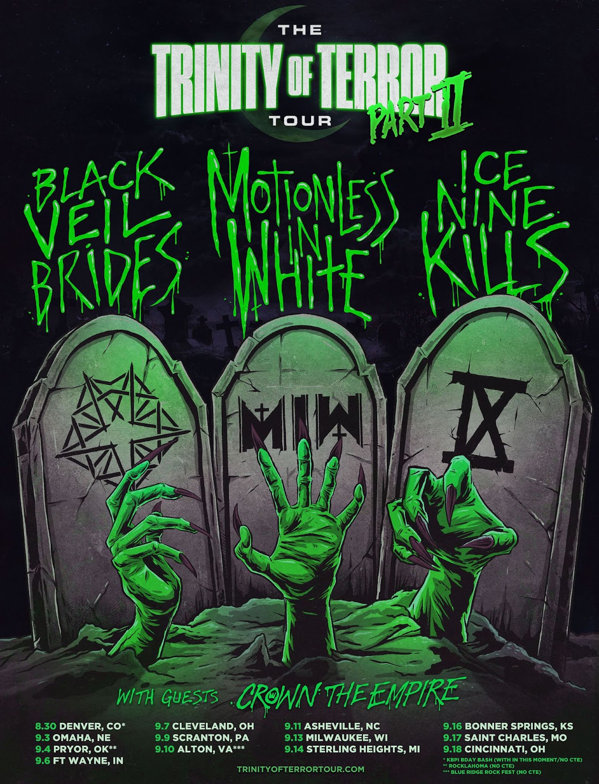 trinity tour ice nine kills