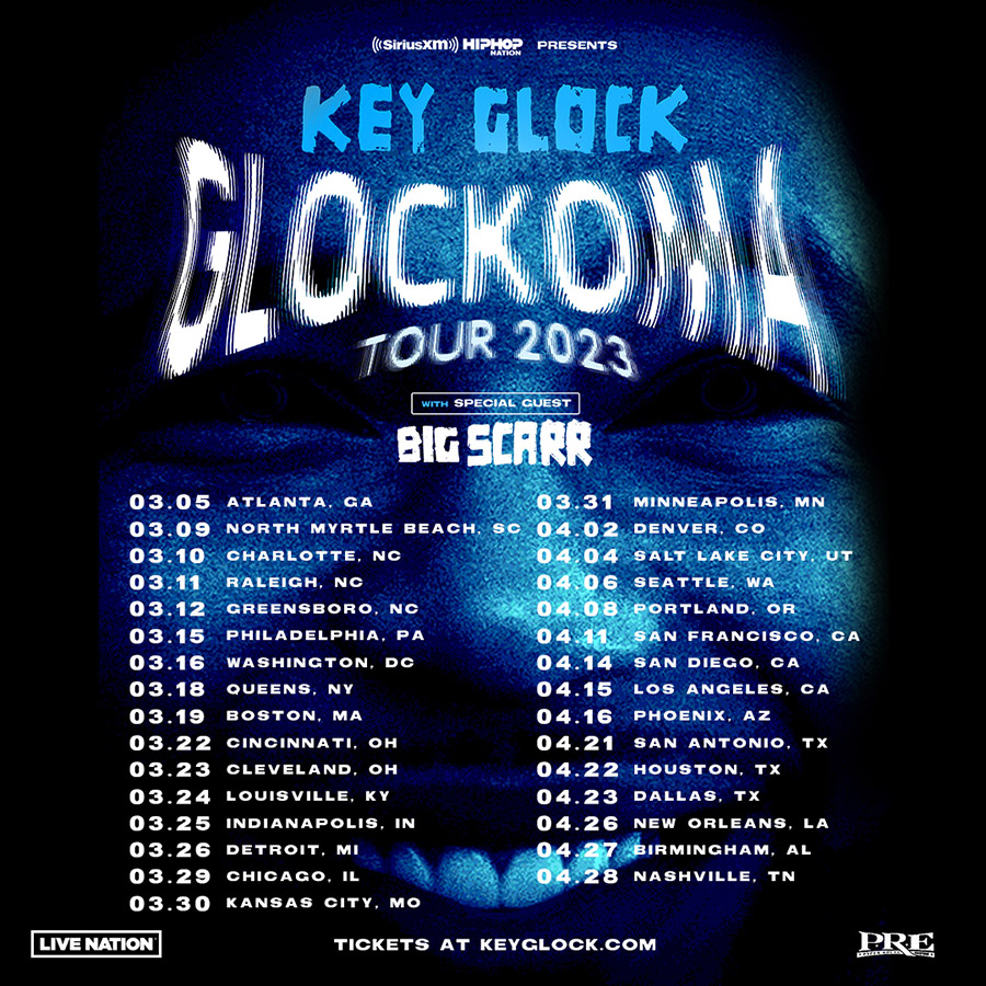 SiriusXM’s Hip-Hop Nation Presents: Key Glock - Glockoma Tour