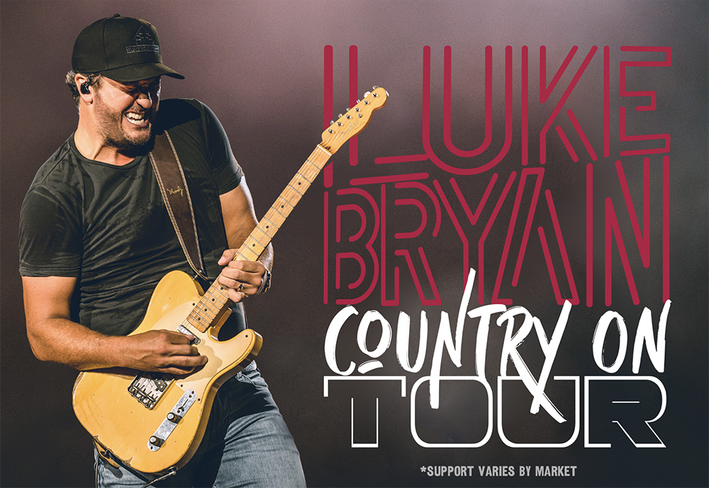 LUKE BRYAN Announces 36City “Country On Tour” Dates Icon Vs. Icon