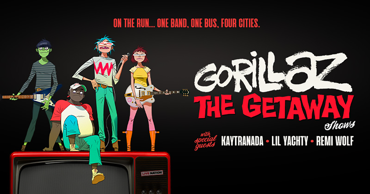 GORILLAZ ‘THE GETAWAY’