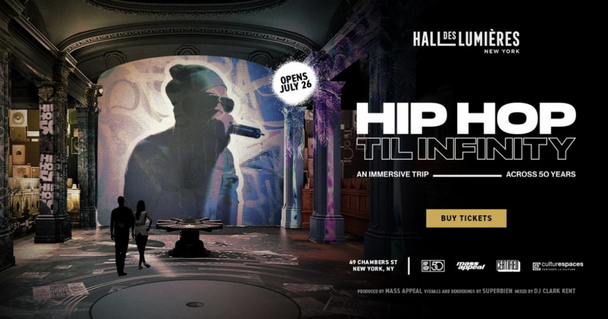 HIP HOP TIL INFINITY — An Immersive Trip Across 50 years of Hip Hop