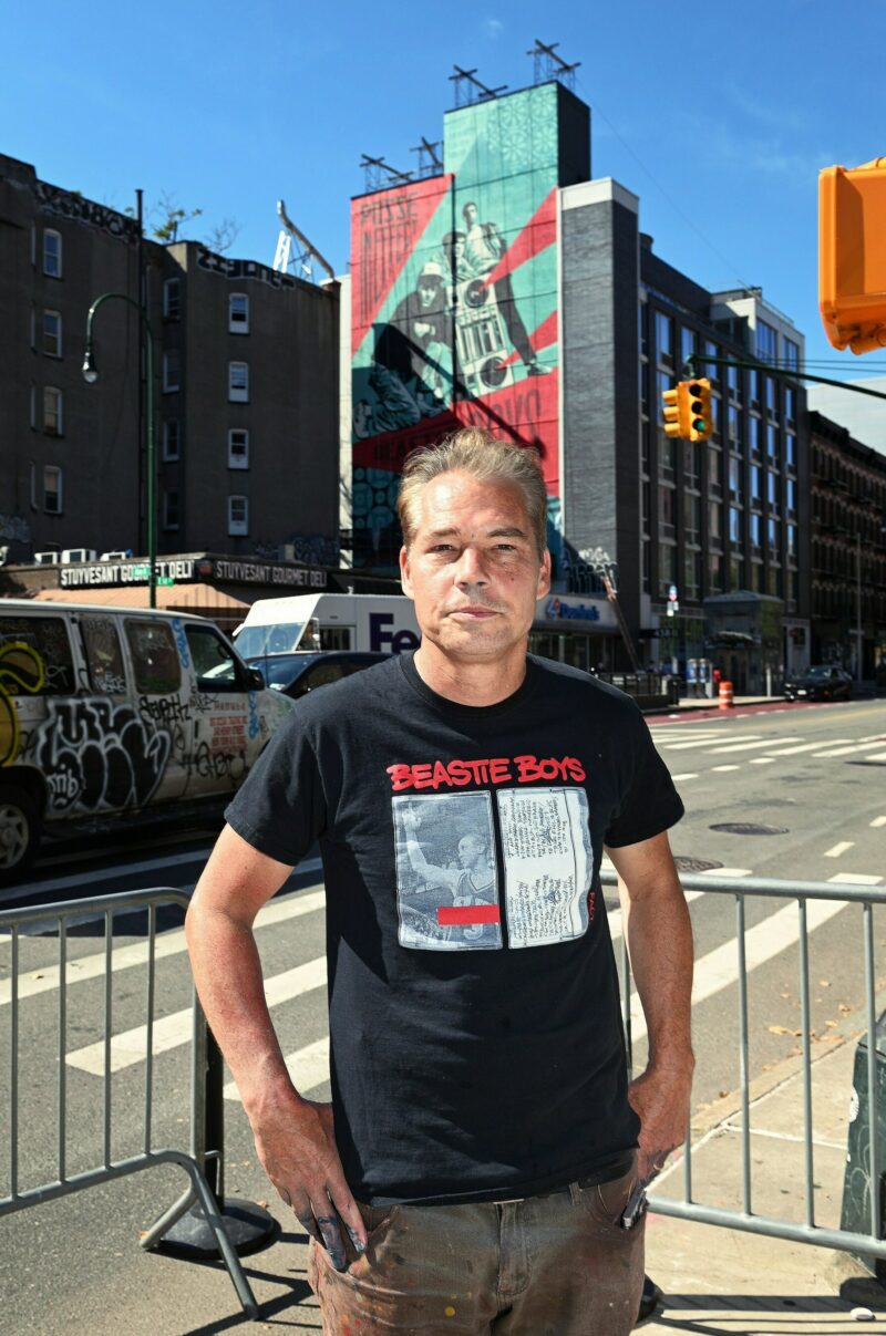 Hard Rock Hotel New York Partners with LISA Project NYC and New York City Mayor’s Office for Lower East Side Mural By Shepard Fairey As Part Of The HipHop 50 | Public Art Project