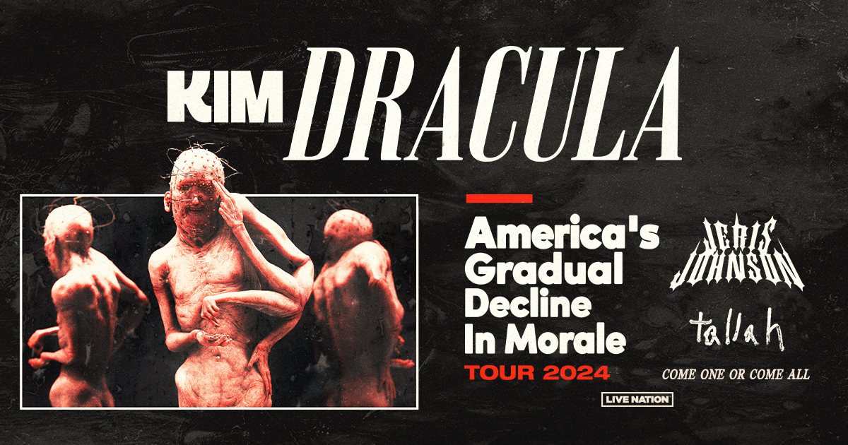 Kim Dracula 2024 tour dates