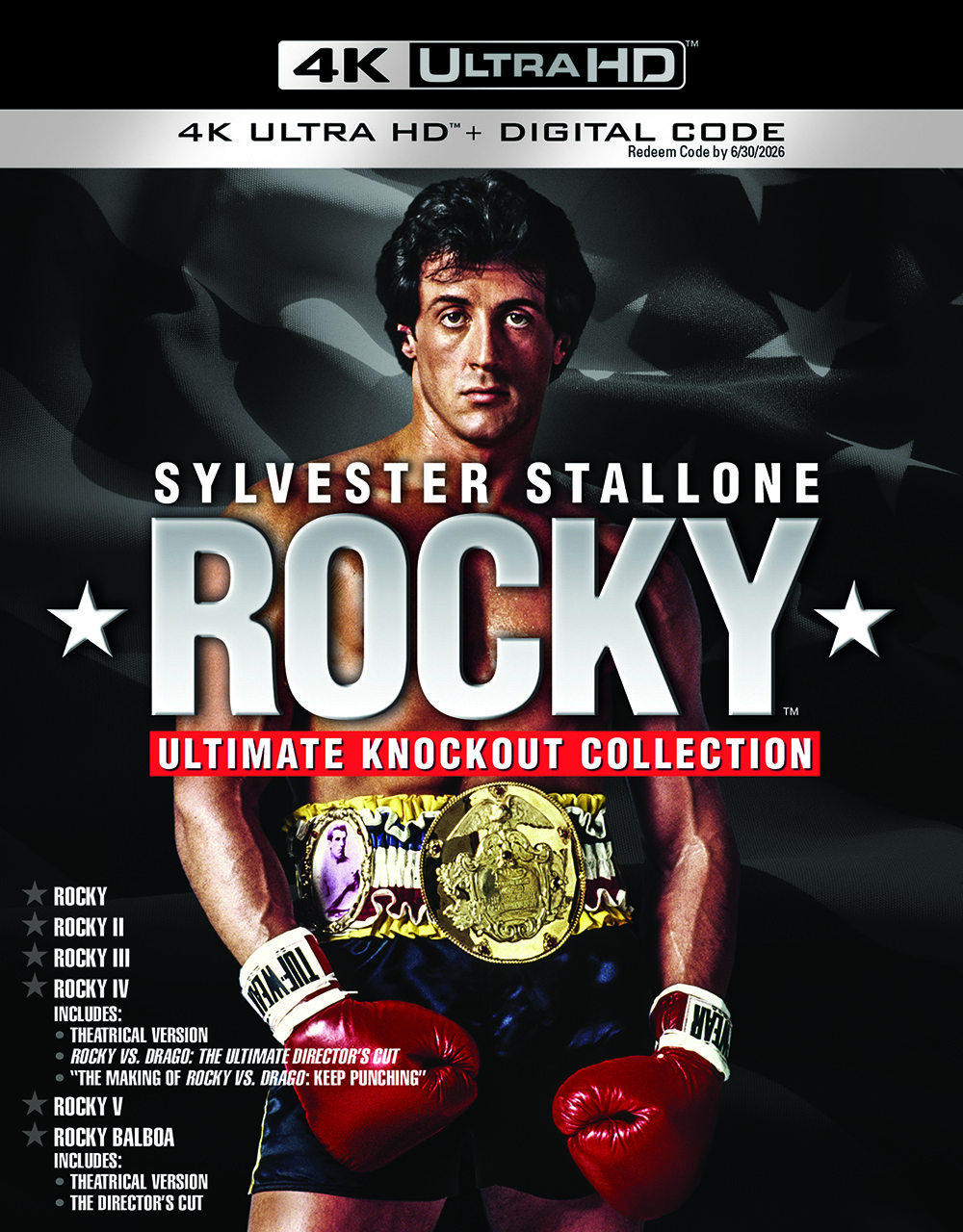 Rocky I-VI Film Collection