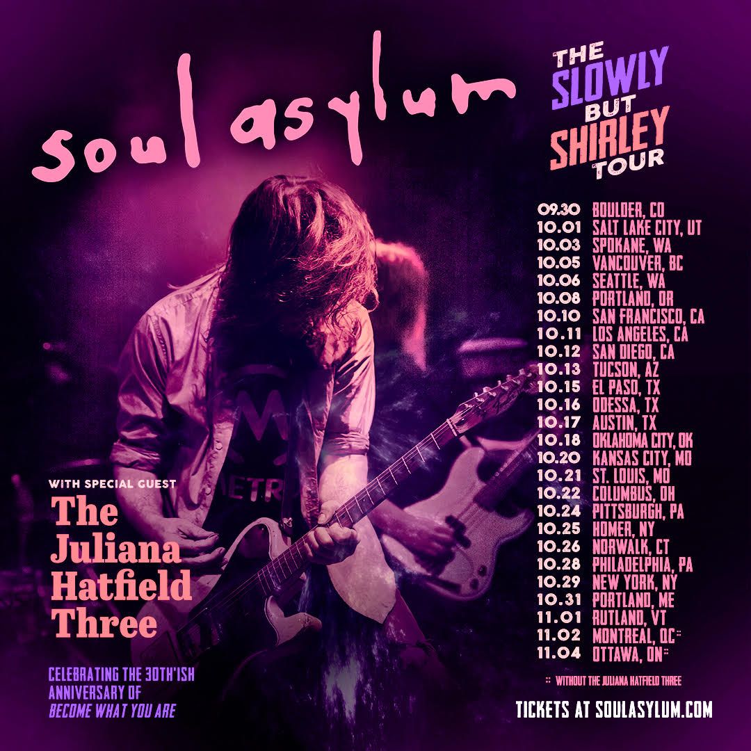 Soul Asylum 2024 The Slowly But Shirley Tour 